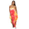 Tie dyed dress with sling