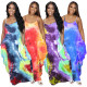 Tie dyed dress with sling
