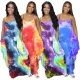 Tie dyed dress with sling