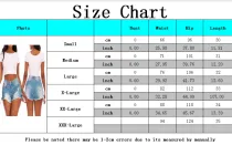 Fashion hole strapping jeans