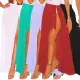 Sexy and fashionable super elastic mesh beach skirt