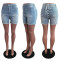 Fashion jeans buttocks set corns bandage jeans