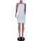 Cut out Pleated Dress