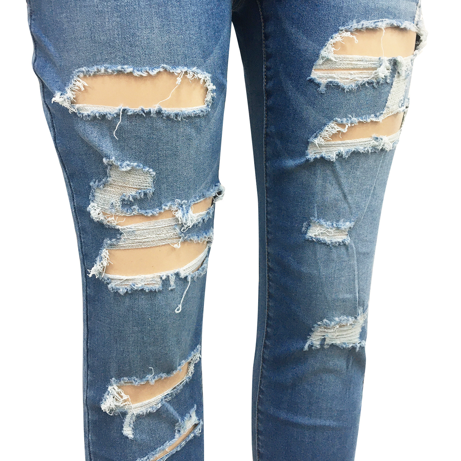 US$ 6.09 - Fashion sexy jeans with holes - www.keke-lover.com