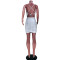 Cut out Pleated Dress