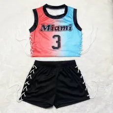 Sexy fashion double sided pattern printing suit