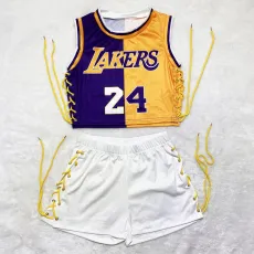 Sexy fashion double sided pattern printing suit