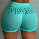 Sexy tight shorts printed shorts Yoga Pants