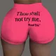 Sexy tight shorts printed shorts Yoga Pants