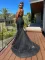 Fashionable sleeveless suspender dress slim dress