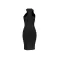 Solid slim i-waistcoat dress