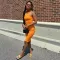 Solid slim i-waistcoat dress