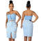 Fashion bag hip denim elastic skirt (single skirt)