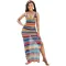 Sexy and fashionable super elastic mesh beach skirt