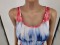 Fashion positioning tie dyed dress