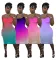 Fashion dream gradient dress