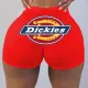 Sexy tight shorts printed shorts Yoga Pants