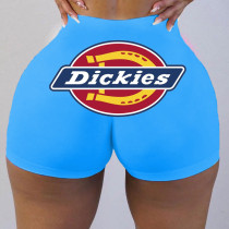 Sexy tight shorts printed shorts Yoga Pants