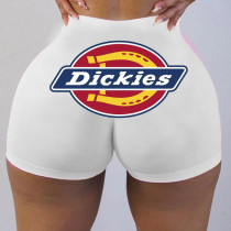 Sexy tight shorts printed shorts Yoga Pants