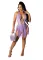Fashionable sexy tassel beach skirt