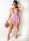 Fashionable sexy tassel beach skirt