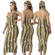 Fashion digital print dress (excluding headscarf)