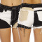 Fashion stitching denim shorts (single pants)
