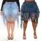 Sexy skirt denim casual skirt