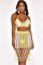 Two piece fashion color matching woven beach skirt