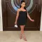 Solid color chain sling sexy dress