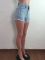Holed sexy casual denim shorts