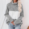 Fashionable and loose high neck knitted sweater