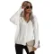 V-neck cardigan knitted coat