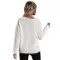 V-neck cardigan knitted coat