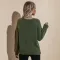 V-neck cardigan knitted coat