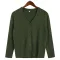 V-neck cardigan knitted coat