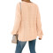 Fashion V-neck sexy loose sweater