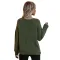 V-neck cardigan knitted coat