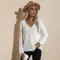 V-neck cardigan knitted coat