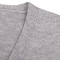 Medium length sweater cardigan coat