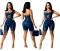 Strap sling zipper sexy Jumpsuit