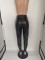 Solid leather pants (with pocket and back zipper)