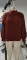 Fashion half high neck long sleeve loose sweater