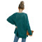 Fashion hollowed out sweater loose sweater