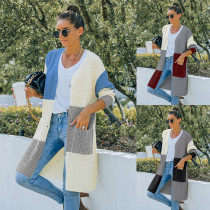 Fashion sweater cardigan coat