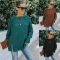 Fashion hollowed out sweater loose sweater