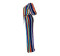Colorful striped wide leg Jumpsuit