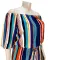 Colorful striped wide leg Jumpsuit