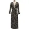 Sexy perspective mesh cardigan cloak coat