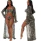 Sexy perspective mesh cardigan cloak coat